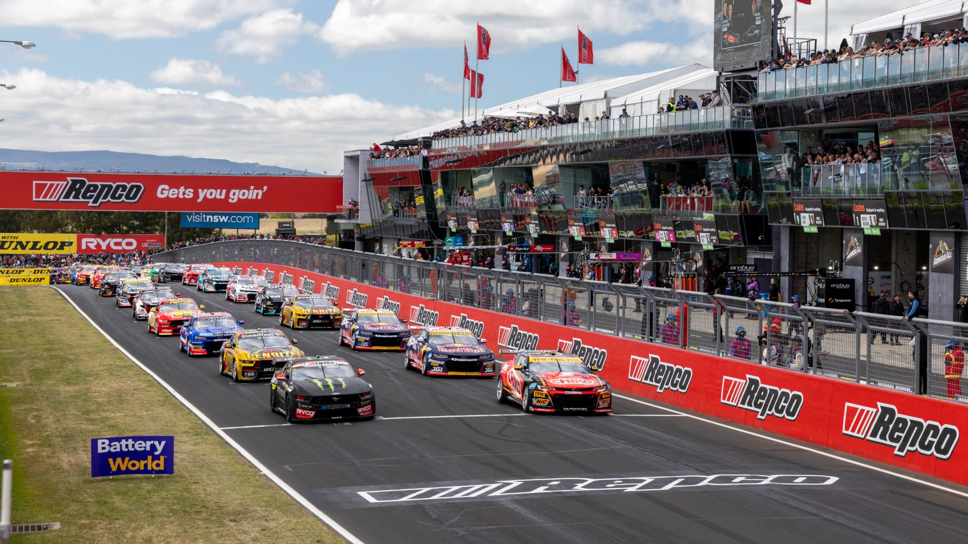 The Grid and start of Bathurst 1000