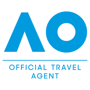 Australian Open Official Travel Agent Logo — Events Travel